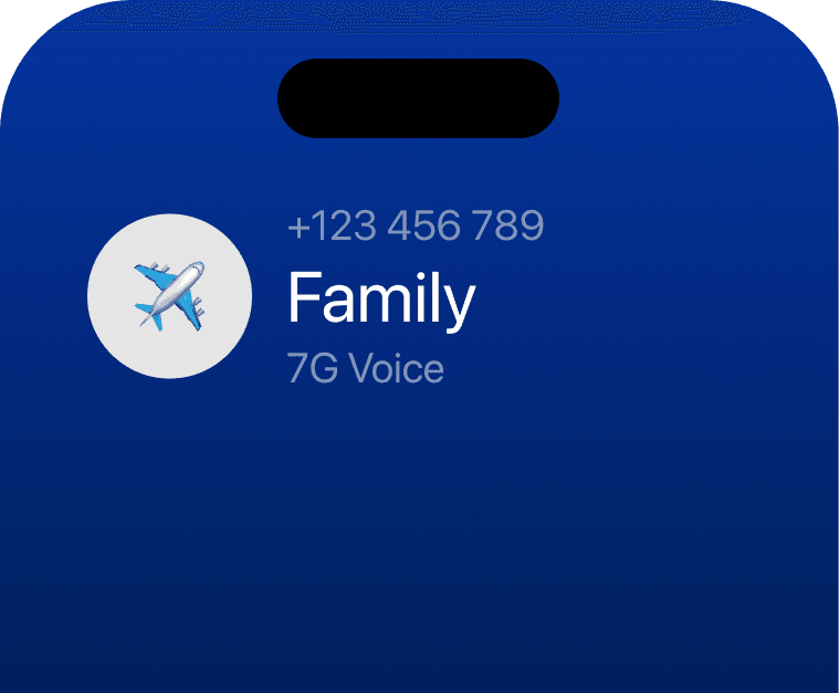 Keep your local number illustration